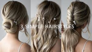 Prom night is fast approaching and finding the perfect formal—but not stuffy!—hairstyle is a major priority. How To Easy Prom Hairstyles Prom Wedding Bridal Hair Youtube