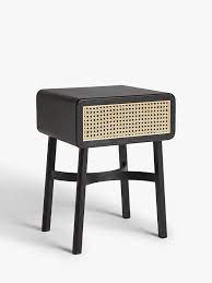 Using an old toy basket i made this easy coffee table or side table with storage and removable tray tabletop. John Lewis Partners Rattan Storage Bedside Table