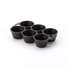But a muffin is not necessarily a gem. Cast Iron Q Vintage Muffin Pan Noho Surface