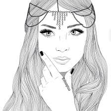 Immagini Tumblr Da Colorare Cerca Con Google Disegni Outline Tumblr Art Idee Per Disegnare