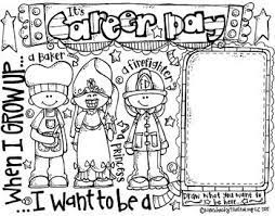 Career Day Coloring Page Freebie By Melonheadz Career Day Career Lessons Coloring Pages