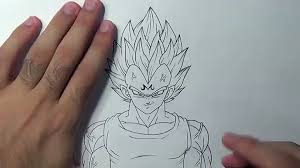 Would you like to draw vegeta from dragon ball? How To Draw Majin Vegeta Step By Step Tutorial Video Dailymotion