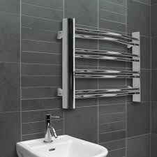 When autocomplete results are available use up and down arrows to review and enter to select. Acute Curved Ladder Towel Rail Mirror Chrome H 420 W 600 Mm Departments Diy At B Q Towel Radiator Towel Towel Warmer