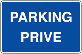 À partir de 29.80 chf. Panneau Pvc Parking Prive Signals