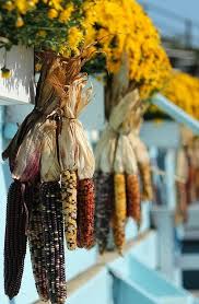 Easily create a square corn husk wreath for your front door. Natural Fall Decorating Bring The Outside Inside This Season