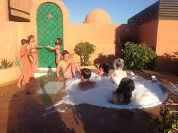 The pool is surrounded by free sun loungers. Suite Picture Of Almunecar Playa Spa Hotel Tripadvisor