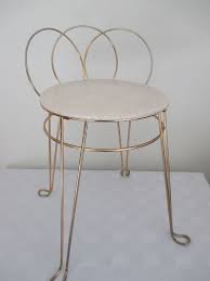 Buy vintage/retro chairs and get the best deals at the lowest prices on ebay! Vtg Mid Century Hollywood Regency Vanity Chair Vanity Stool Vanity Chair Diy Vanity Vanity Stool