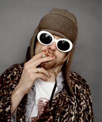 6 pack retro kurt cobain clout goggles sunglasses neon colors round lenses polarized eyewear hype beast style party costume glasses for teenagers women men. Kurt Cobain S Sunglasses Taught A Whole Generations Of Kids How To Be Cool British Gq
