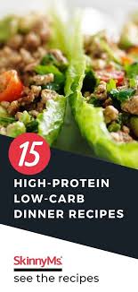 15 High Protein Low Carb Dinner Recipes Low Carb Dinner Recipes Recipes Low Carb Dinner