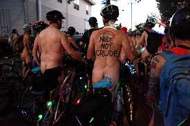 World Naked Bike Ride: 'The Freest Feeling' - OPB