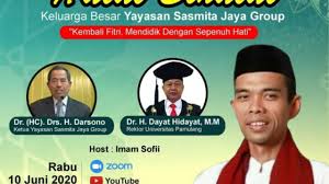 He established stm sasmita jaya in 1996, and 2,000 students registered the first year. Halal Bihalal Yayasan Sasmita Jaya Group Bersama Uas Ust H Abdul Somad Youtube