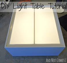 The dotted lines are folding marks and not cuts. Diy Light Table Tutorial And Next Comes L Hyperlexia Resources