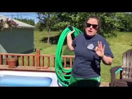But what if your pump is broken and malfunctioning you can still drain your pump without a simple garden hose. Liz Attempts To Empty Her Pool With Only A Hose Youtube