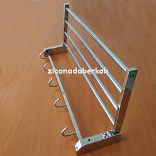 Cek harga jemuran handuk secara online di indonesia | temukan berbagai kupon & diskonnya sekarang! Jual Jemuran Handuk Stainless Promo Terbaru Lazada Co Id