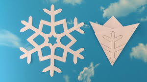 Free printable snowflake pattern, picture and template collection. Paper Snowflake 01 How To Make A Paper Snowflakes Step By Step Tutorial Youtube