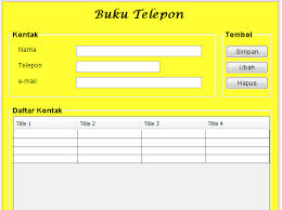 Misalnya, ketika hendak mengisi posisi akuntan, sales, atau staf admin. Buku Telepon Asif Safa At
