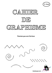 Cahier De Graphisme Gratuit A Imprimer Cahier De Vacances Maternelle Cahier De Vacances Apprendre A Ecrire Maternelle