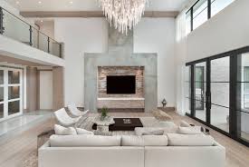 Elegant Modern Style Formal Living Room Decor With Restoration Hardware Inspired Cloud Sectional Classy Living Room Modern White Living Room Classy Living Room