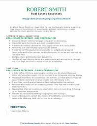 Administrative secretary responsibilities, administrative secretary pharmaceutical, real estate, retail, research, human resources, telecommunications, technology, technical, senior, digital, software, web, clinical, hr. Real Estate Secretary Resume Samples Qwikresume