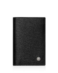Free shipping on orders over $25 shipped by amazon. Montblanc 4810 Westside Leather Business Card Holder In Black Modesens