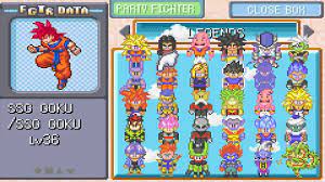 Basically, if you wanted to have a pet goku to fight your enemies with in pokémon, this is all of that and more. Dragon Ball Z Team Training Todos Lutadores All Fighters Gba Youtube
