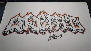 Ill sketch there kredy but where's the tutorial haha just kidding but seriously i love the sketch. How To Draw Graffiti Art On Paper Youtube