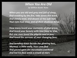 When You Are Old By William Butler Yeats Read By Colin Farrell William Butler Yeats Cute Love Poems Yeats Poems