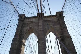 Repoint and reset granite stones 6. New York Die Legendare Brooklyn Bridge Siebenweltmeere