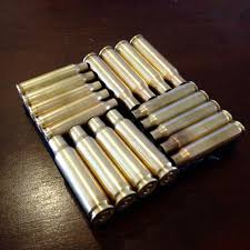 These Handmade Coasters Are Made With Brass 308 And 223 Casings Each Casing Is Polished By Hand They Bullet Casing Crafts Bullet Crafts Shell Casings Crafts