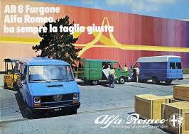 Brochure Furgone Alfa Romeo A R 8 Alfa Romeo Sales Ads Sales Brochures