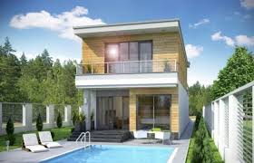 Proiect De Casa Ingusta Cu Acoperis Plat House Styles House Mansions