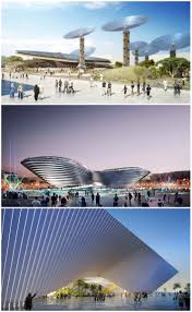 Sports clubhouses and timber pavilions. Foster Big And Grimshaw Design Main Pavilions For Expo 2020 Dubai Archdaily