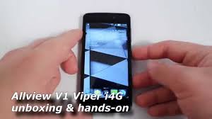 Allview V1 Viper i4G unboxing & hands ...