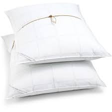 calvin klein outline logo down alternative pair of standard pillows 50 liked on polyvore featuring home bed bed pillows clothes design standard pillow