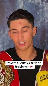 Royston Barney Smith Boxing