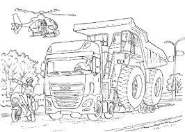 357 x 476 jpg pixel. Kleurplaat Vrachtwagen Met Oplegger