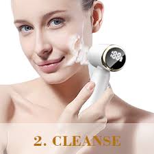 Amazon.com: Facial Cleansing Brush,6 in 1 Electric Face Scrubber Facial  Spin Rechargable IPX6 Waterproof Face Scrubber with 6 Brush Heads,3 Speeds  Suitable Oily Dry Sensitive Skin Women & Men for Deep Cleansing
