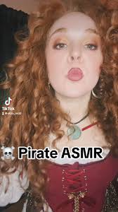 A wee bit of Pirate ASMR brought to you by Eliza Redd! ☠️ 🏴‍☠️ ⚔️ Go give  her a follow