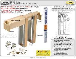 Sugatsune pocket door hardware and sliding door hardware are only the beginning. Johnson Hardware 2511 Pocket Door Frame Johnsonhardware Com Sliding Folding Pocket Door Hardware