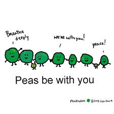 Breathe Deeply Peas Be With You Peadoodles Peace Breathe Peacebewithyou Peasbewithyou Cute Puns Funny Quotes Funny Puns