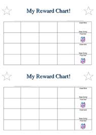 Student Reward Chart Worksheets Teaching Resources Tpt