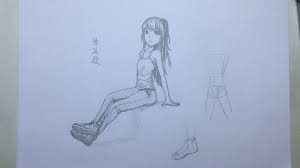 Se flere ideer om tegninger referanse for posering og tegneideer. How To Draw Poses Sitting 2 Anime Youtube