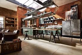 Metal hardware, not metal cabinets a simple internet search of industrial cabinets often turns up advertisements for modern metal industrial cabinetry. Best Industrial Kitchen Design Ideas For 2020 Best Online Cabinets
