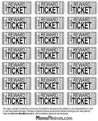 Travel Tickets For Kids Printable Page Ideas For Mrd
