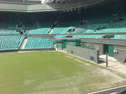 Det inkorporerer klubhuset i all england lawn tennis and croquet club. Bild Center Court Zu Wimbledon Arena In Wimbledon
