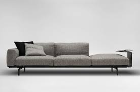 The Jane Has A Firm Sit Strong Construction And A Sleek Tailored Design Features A Leather Wrapped Cast Stee Jane Sofa Furniture Design Modern Camerich Sofa