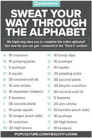 A simple exercise to practise the alphabet. Exercise Through The Alphabet Pictures Photos And Images For Facebook Tumblr Pinterest And Twitter