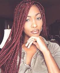 Braid is a necessary hairstyle that would make you look great while ladies have worn braids hairstyle for a considerable number of years everywhere throughout the world. Frisuren 2020 Hochzeitsfrisuren Nageldesign 2020 Kurze Frisuren Red Box Braids Burgundy Box Braids Braided Hairstyles For Black Women