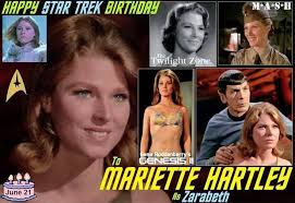Mariette Hartley as "Claire Morton Markham" (1965) Born: June 21, 1940  Weston, Connecticut