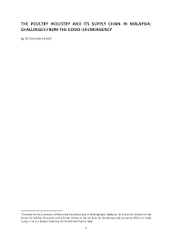 The property industry in malaysia very competitive. Pdf The Poultry Industry And Its Supply Chain In Malaysia Challenges From The Covid 19 Emergency Carmelo Ferlito Academia Edu